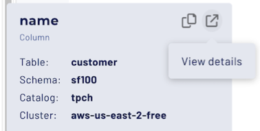 Click arrow up right from square icon